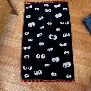 Halloween Hand Towel Ghosts Bats Eyes Caro Home